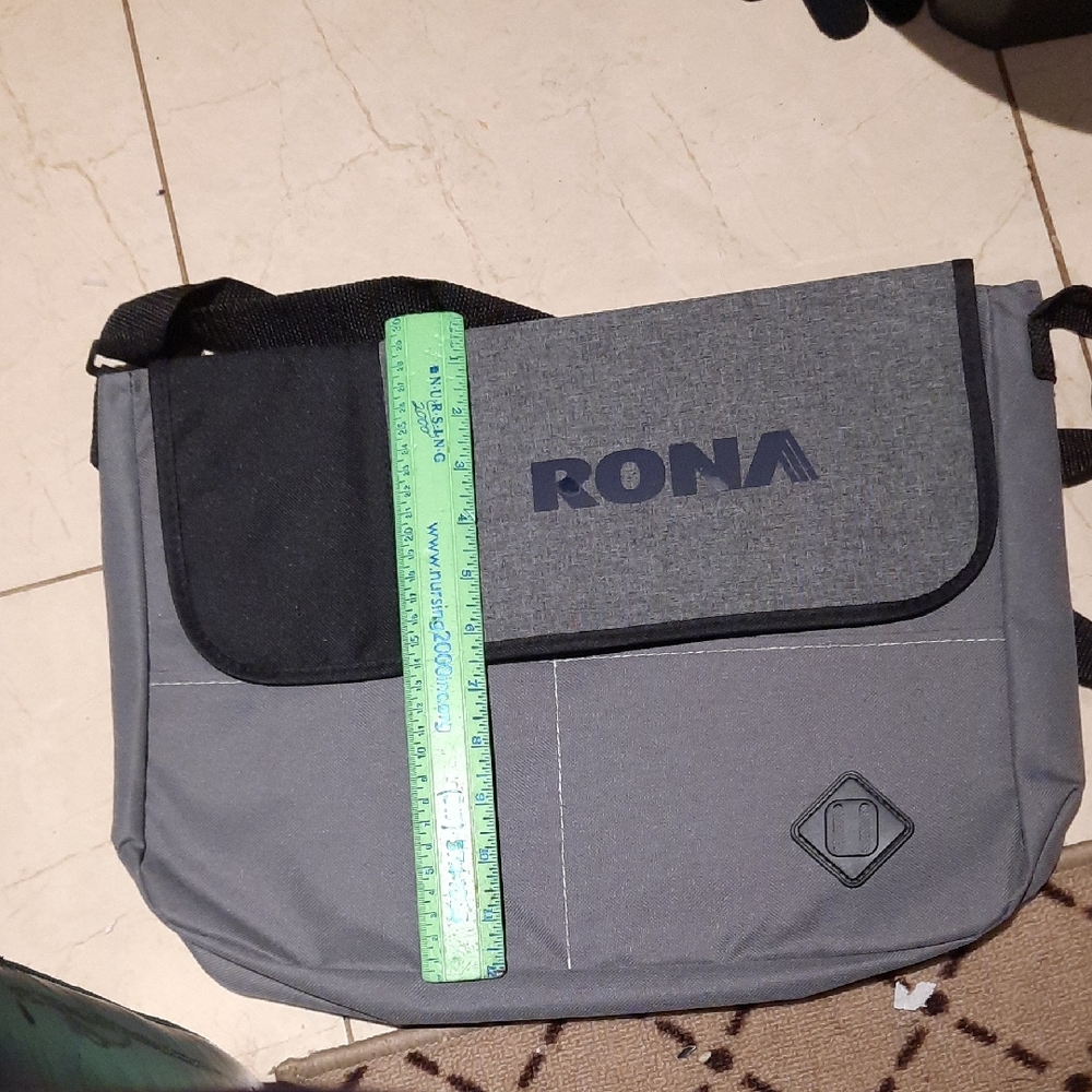 New Gray & Black Crosd Body Messenger Bag For Laptop or Any Use